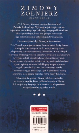 Zimowy żołnierz Zimny front Marvel - Mackenzi Lee [KSIĄŻKA]