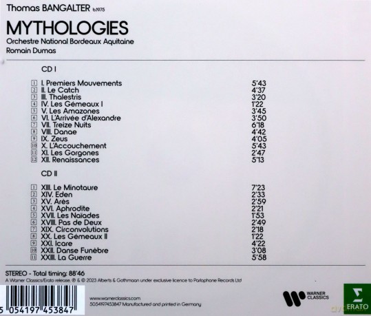 Thomas Bangalter: Mythologies [2CD]
