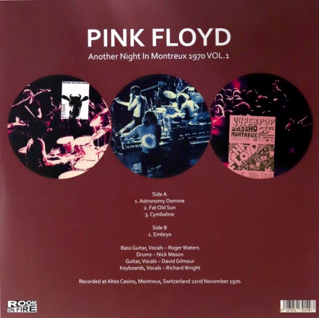 Pink Floyd: Another Night... Montreux 1970 [Winyl]
