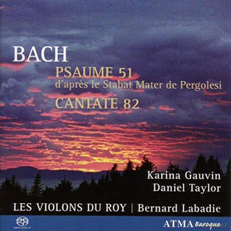Les Violons Du Roy: Bach - Psalm 51 After Pergolesi Stabat Mater [CD]