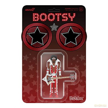 Bootsy Collins: Bootsy Collins Red And White Reaction Figures