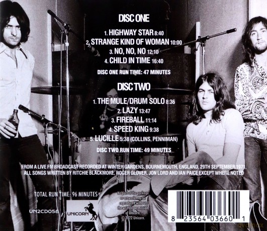 Deep Purple: Bournemouth 1971 [2CD]