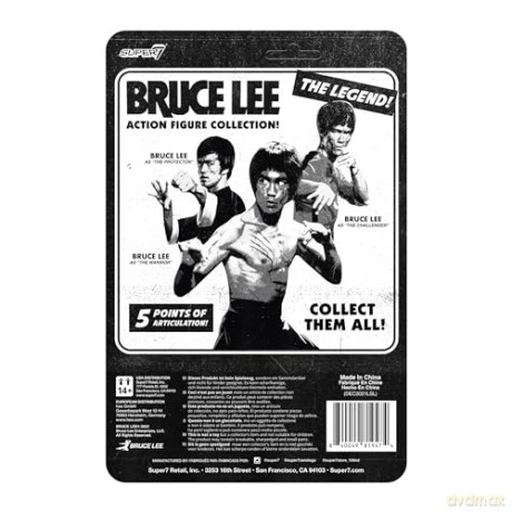 Bruce Lee: Bruce Lee Reaction Figure W1 - Bruce Lee Jumpsuit
