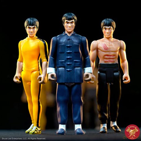 Bruce Lee: Bruce Lee Reaction Figure W1 - Bruce Lee Jumpsuit