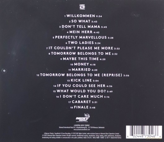2021 London Cast Of Cabaret: Cabaret [CD]