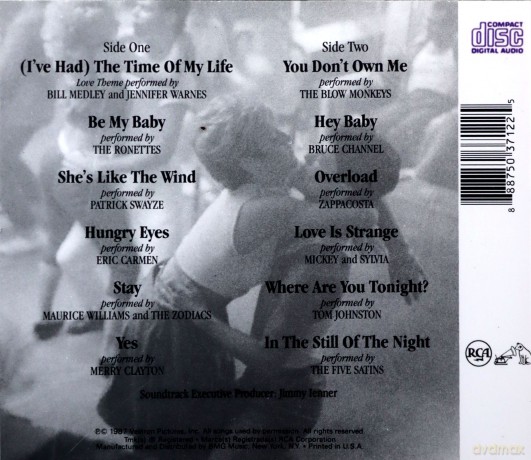 Dirty Dancing soundtrack [CD]