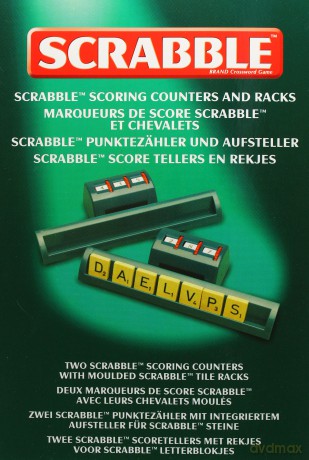 Scrabble - plastikowa podstawka i tablica wyników [GRA PLANSZOWA]