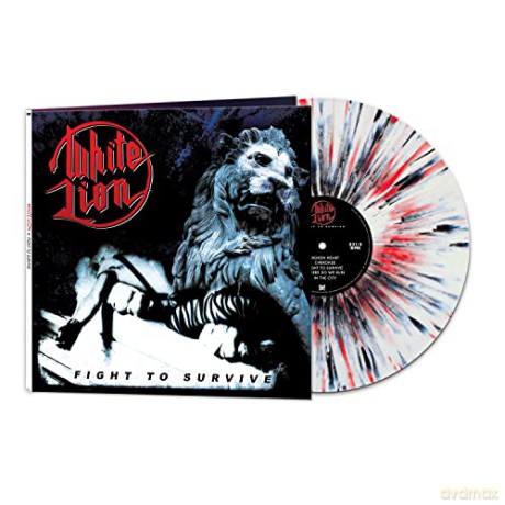 White Lion: Fight To Survive (White/Black/Red) [Winyl]
