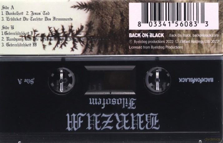 Burzum: Filosofem [KASETA]