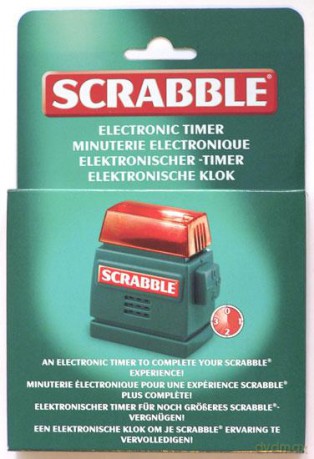 Scrabble - zegar elektroniczny [GRA PLANSZOWA]