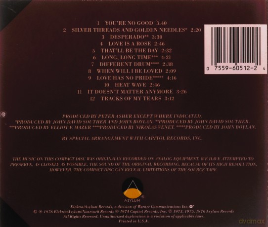 Linda Ronstadt: Greatest Hits [CD]