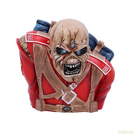Iron Maiden: Iron Maiden The Trooper Bust Box (Small) 12cm Figurine (6)