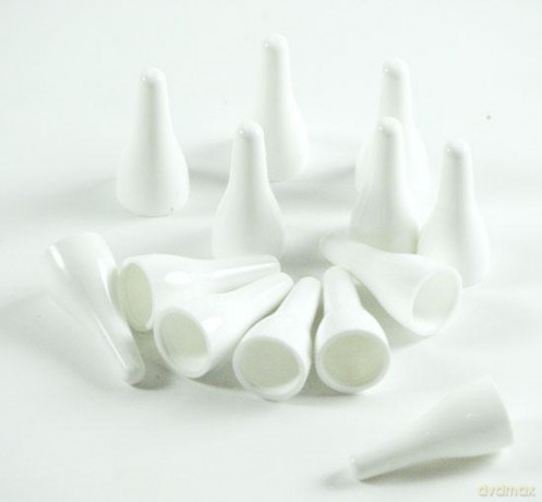 Pionki do gry plastik zwykłe - białe - 100 szt. [GRA PLANSZOWA]