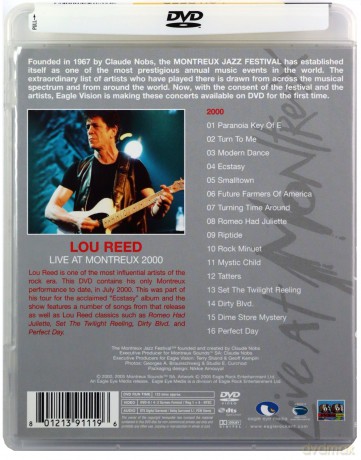 Lou Reed: Live At Montreux 200 (Usa Import) [DVD]