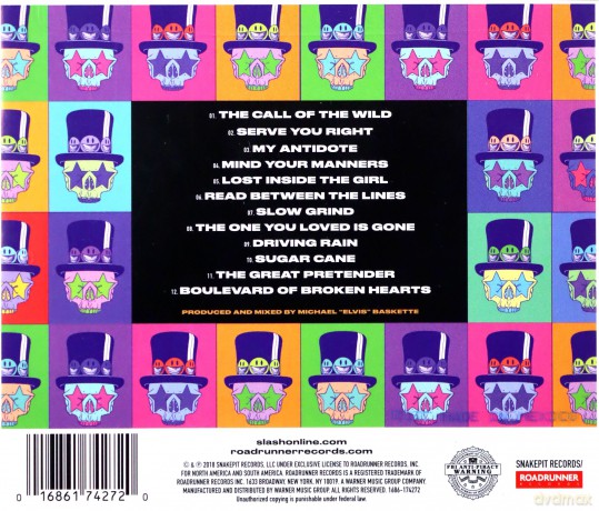 Slash: Living The Dream (Featuring Myles Kennedy And The Conspirators) [CD]