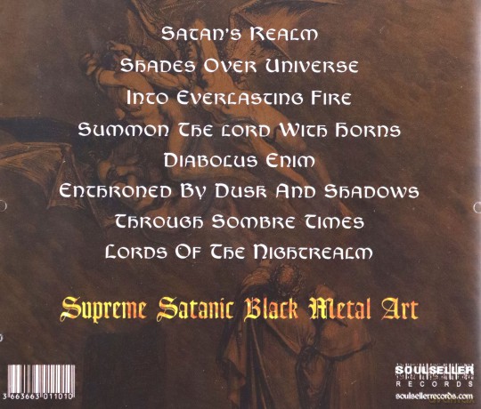 Setherial: Lords Of The Nightrealm [CD]