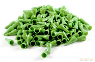 Pionki do gry plastik zwykłe - zielone - 100 szt. [GRA PLANSZOWA]