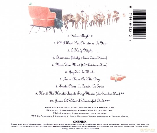 Mariah Carey: Merry Christmas [CD]
