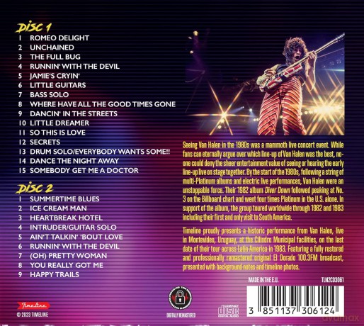 Van Halen: Montevideo 1983 [2CD]