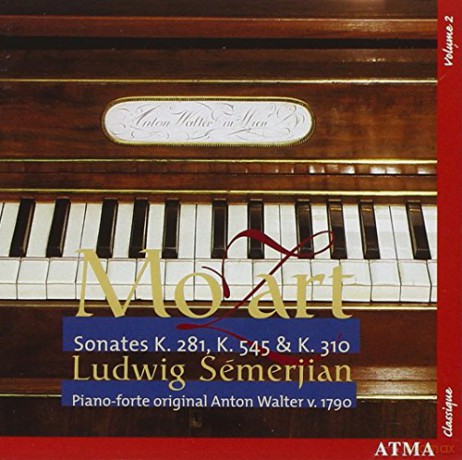 Ludwig Semerjian: Mozart: Piano Sonatas [CD]
