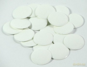 Żetony DUŻE (pchełki) - białe - pakiet 100 szt. [GRA PLANSZOWA]