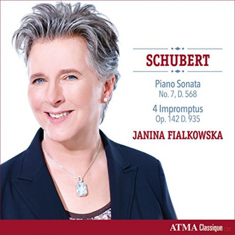 Fialkowska Janina: Schubert - Piano Sonata 7 D. 568 4 Impromptus Op. 142 D. [CD]