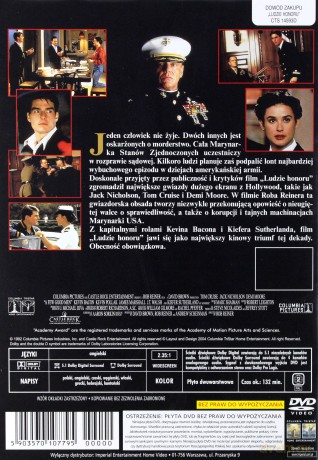 Ludzie honoru [DVD]
