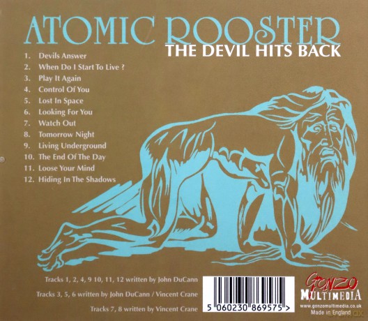 Atomic Rooster: The Devil Hits Back [CD]