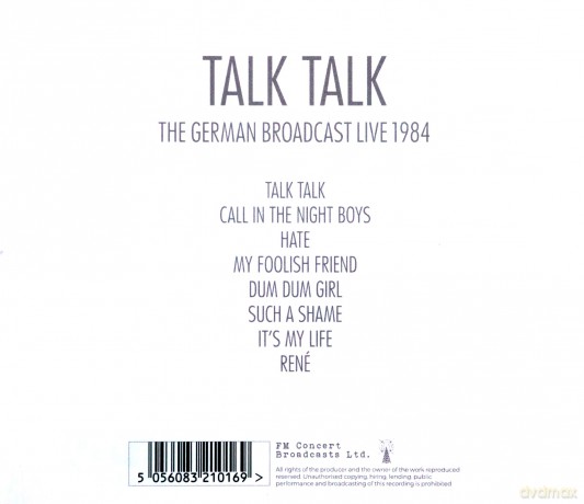 Talk Talk: The German Broadcast / 1984 [CD]