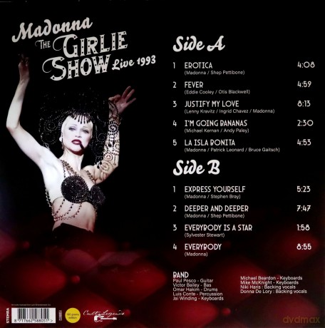 Madonna: The Girlie Show Live 1993 [Winyl]