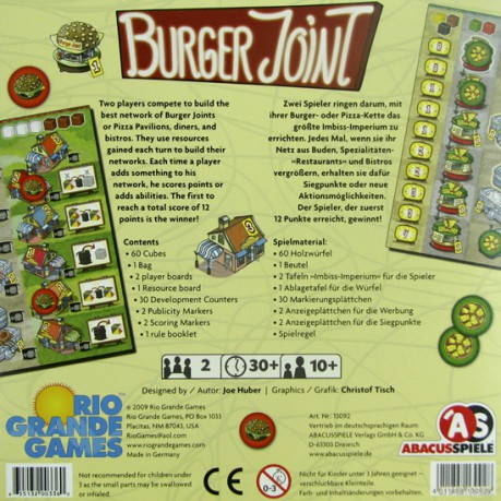 Burger Joint [GRA PLANSZOWA]