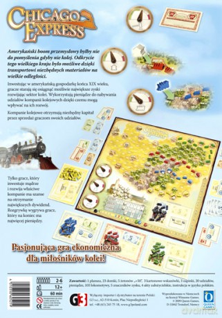 Chicago Express (edycja polska) [GRA PLANSZOWA]