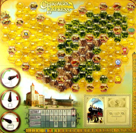 Chicago Express (edycja polska) [GRA PLANSZOWA]