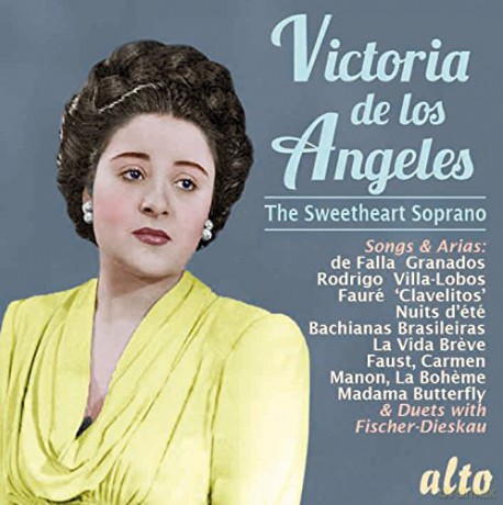 Victora De Los Angeles: The Sweetheart Soprano (A Best Of Including Party Piece Clavelitos) [CD]