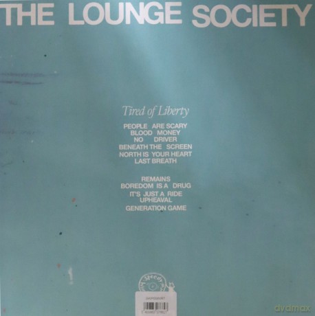 Lounge Society: Tired Of Liberty (Transparent Violet) [Winyl]