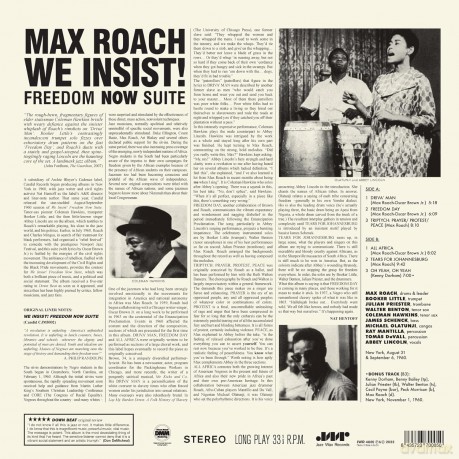 Max Roach: We Insist! Freedom Now Suite - The Complete Album (+1 Bonus Track) (Limited) [Winyl]