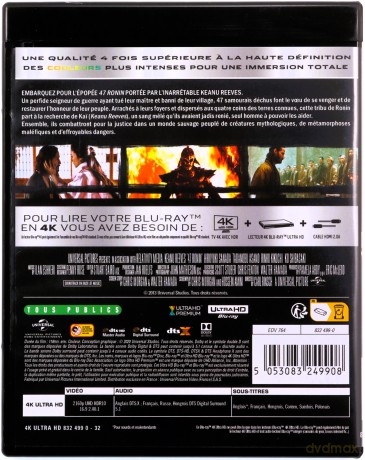 47 roninów [Blu-Ray 4K]
