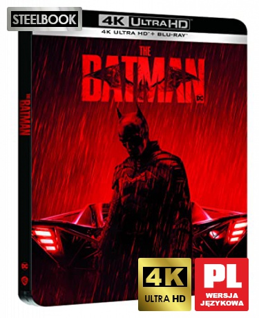 Batman (steelbook) [Blu-Ray 4K]+[Blu-Ray]
