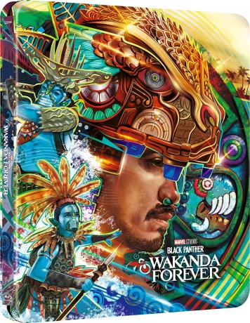 Black Panther: Wakanda Forever (Czarna Pantera: Wakanda w moim sercu) (steelbook) [Blu-Ray 4K]+[Blu-Ray]