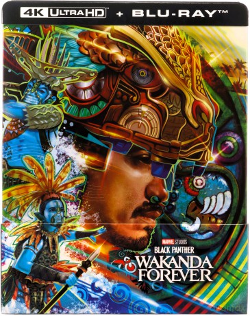 Black Panther: Wakanda Forever (Czarna Pantera: Wakanda w moim sercu) (steelbook) [Blu-Ray 4K]+[Blu-Ray]