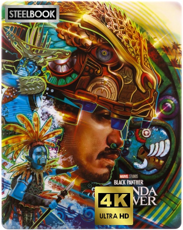 Black Panther: Wakanda Forever (Czarna Pantera: Wakanda w moim sercu) (steelbook) [Blu-Ray 4K]+[Blu-Ray]