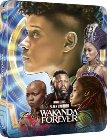 Black Panther: Wakanda Forever (Czarna Pantera: Wakanda w moim sercu) (steelbook) [Blu-Ray 4K]+[Blu-Ray]