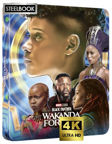 Black Panther: Wakanda Forever (Czarna Pantera: Wakanda w moim sercu) (steelbook) [Blu-Ray 4K]+[Blu-Ray]
