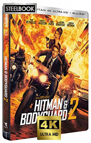 Hitman's Wife's Bodyguard (Bodyguard i żona zawodowca) (steelbook) [Blu-Ray 4K]+[Blu-Ray]