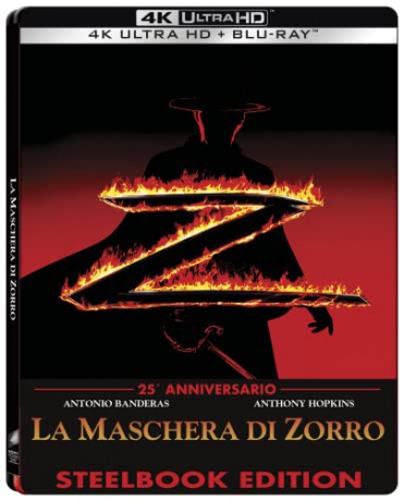 Maska Zorro (steelbook) [Blu-Ray 4K]