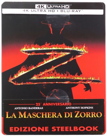 Maska Zorro (steelbook) [Blu-Ray 4K]