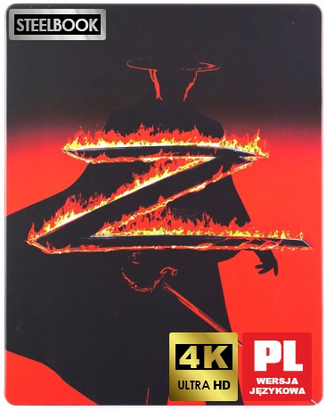 Maska Zorro (steelbook) [Blu-Ray 4K]