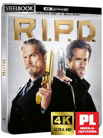 R.I.P.D. - Agenci z zaświatów (steelbook) [Blu-Ray 4K]