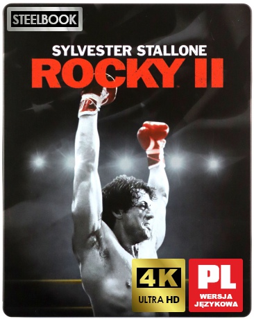 Rocky II (steelbook) [Blu-Ray 4K]+[Blu-Ray]