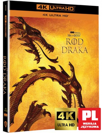 Ród Smoka Sezon 1 [Blu-Ray 4K]
